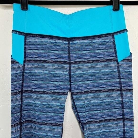 Lululemon Pace Rival Crop Space Dye Twist 21" Size 6 - Picture 2 of 10